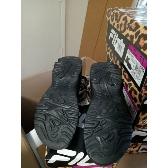 COPY - Fila Women's Andros Adjustable Strap Sandal, Leopard Print 11 - Picture 5 of 6